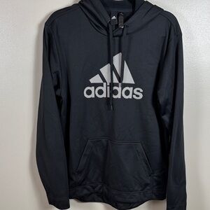 Adidas Men's Black Pullover Hoodie